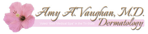 Amy A. Vaughan, M.D. Dermatology Logo